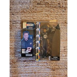 Retro Rusty Wallace Nascar Figurine 2004